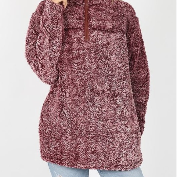 Sherpa Burgundy - Picture 2 of 2